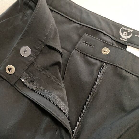 CHICO'S Zenergy Sz0.5 US S Dress Career Classic Comfort Straight Leg Trousers - Picture 8 of 13